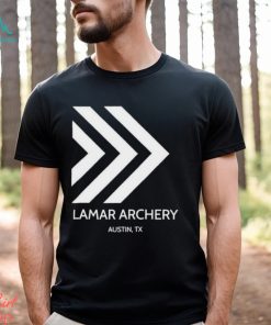 Official Lamar Archery Austin Tx Logo T shirt