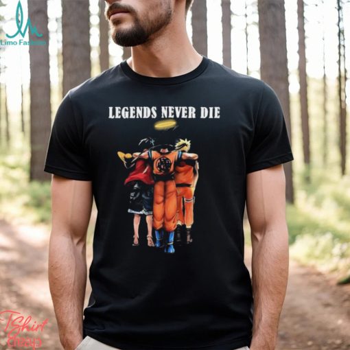 Official Legends Never Die Akira Toriyama shirt