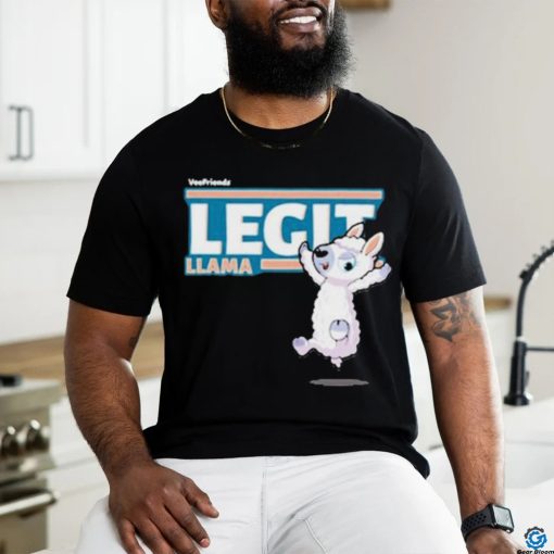 Official Legit Llama Character Comfort Adult Shirt
