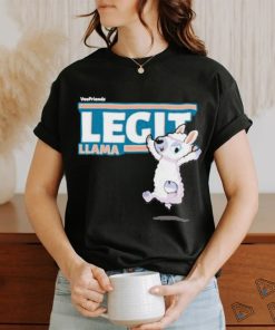 Official Legit Llama Character Comfort Adult Shirt