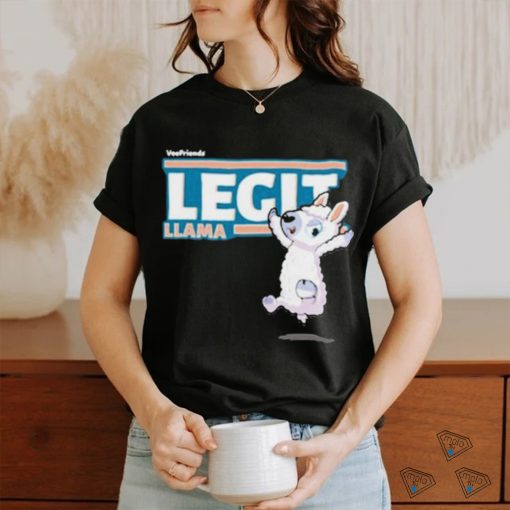 Official Legit Llama Character Comfort Adult Shirt