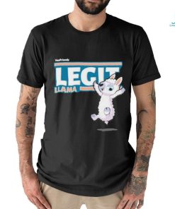 Official Legit Llama Character Comfort Adult Shirt