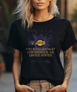 Official Licensed Gear Los Angeles Lakers Fade Max 90 T Shirt