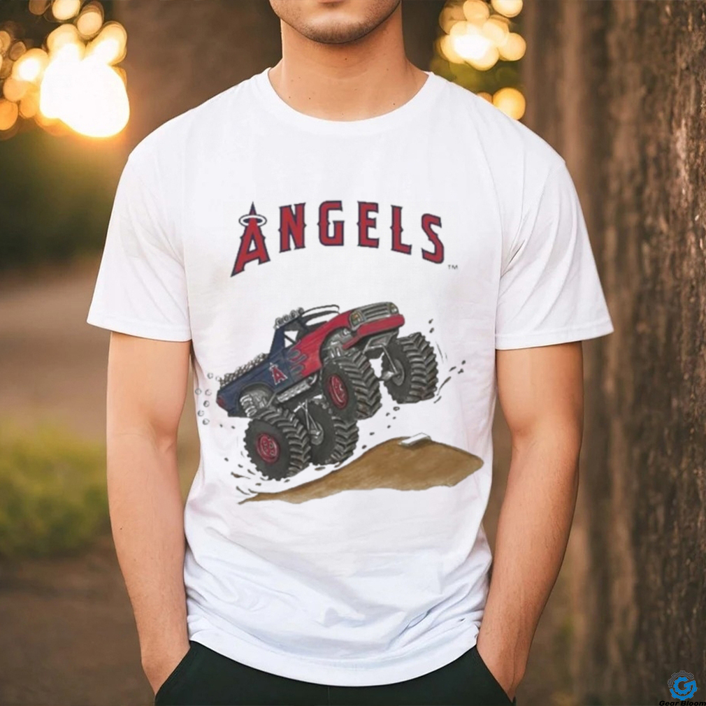 Official Los Angeles Angels Monster Truck MLB Shirt Official Los Angeles Angels Monster Truck MLB Shirt