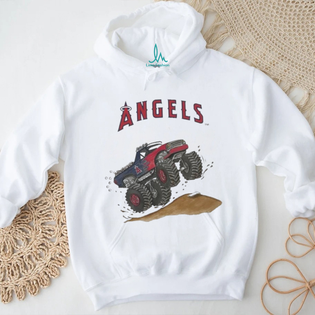 Official Los Angeles Angels Monster Truck MLB Shirt Official Los Angeles Angels Monster Truck MLB Shirt