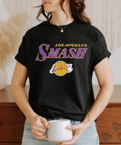 Official Los angeles Lakers NBA x my hero academia all might smash shirt