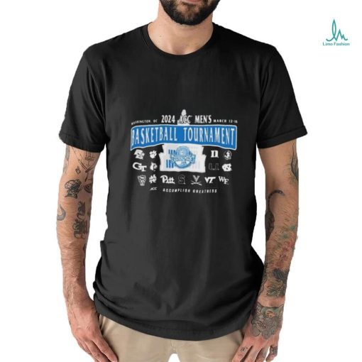 Official March 12 16, 2024 ACC Men’s Basketball Tournament Washington, DC Shirt