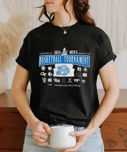 Official March 12 16, 2024 ACC Men’s Basketball Tournament Washington, DC Shirt