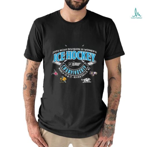 Official March 15 & 17, 2024 NCAA Division III Women’s Ice Hockey Championship Shirt