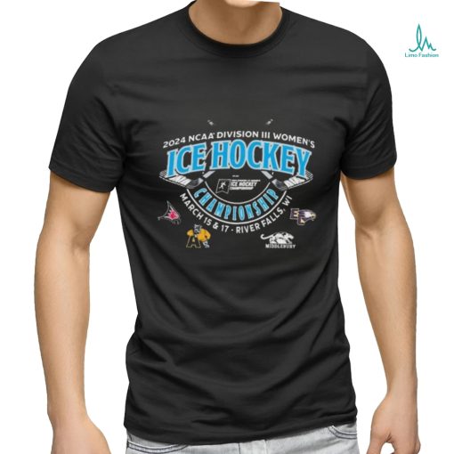 Official March 15 & 17, 2024 NCAA Division III Women’s Ice Hockey Championship Shirt