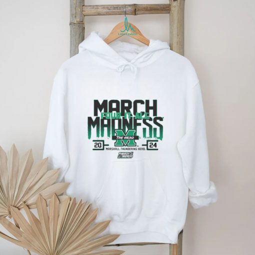 Official Marshall Thundering Herd 2024 NCAA Women’s Basketball March Madness Four It All Shirt