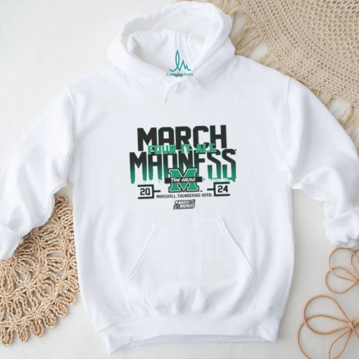 Official Marshall Thundering Herd 2024 NCAA Women’s Basketball March Madness Four It All Shirt