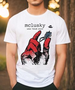 Official Mclusky USA Music Tour 2024 Shirt