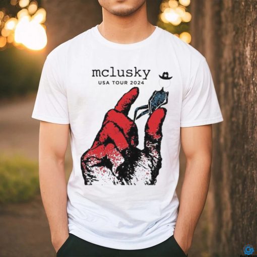 Official Mclusky USA Music Tour 2024 Shirt