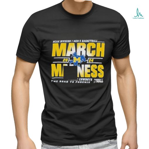 Official Mcneese Cowboys Ncaa Division I Men’s Basketball March Madness 2024 Shirt
