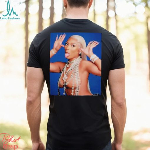 Official Megan Thee Stallion Merch Store Hiss Tina Snow Black Shirt