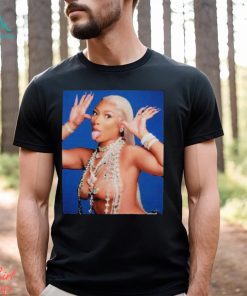 Official Megan Thee Stallion Merch Store Hiss Tina Snow Black Shirt