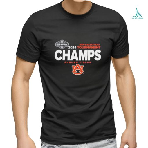 Official Men’s Basketball 2024 SEC Tournament Champs Auburn Tigers Shirt