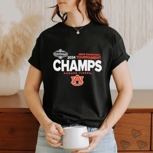 Official Men’s Basketball 2024 SEC Tournament Champs Auburn Tigers Shirt