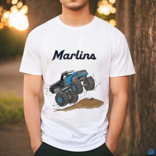 Official Miami Marlins Monster Truck MLB Shirt