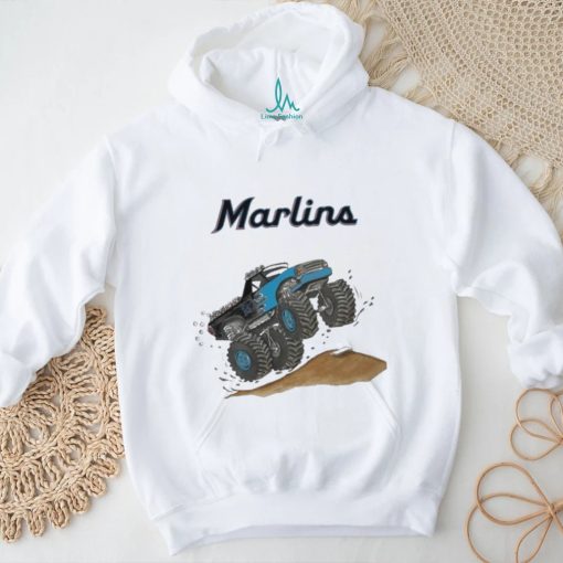 Official Miami Marlins Monster Truck MLB Shirt