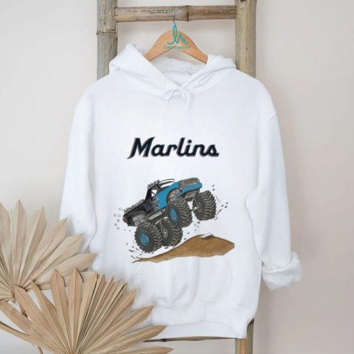 Official Miami Marlins Monster Truck MLB Shirt