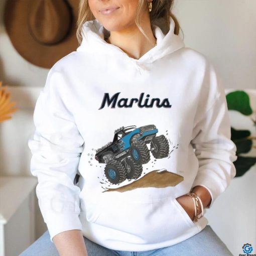 Official Miami Marlins Monster Truck MLB Shirt