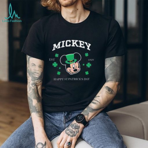 Official Mickey Happy St Patricks Day Est 1928 Shirt