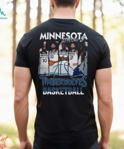 Official Minnesota Timberwolves Starting 5 Basketball Shirt