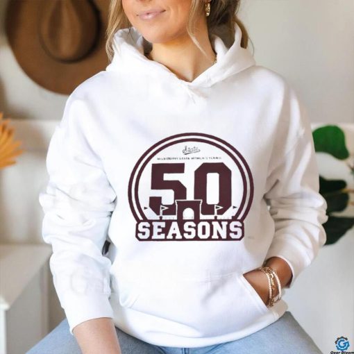 Official Mississippi State Women’s Tennis 50 Seasons Logo T shirt