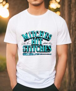 Official Mitch haniger & mitch garver mitches hit stitches signatures shirt