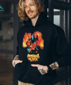 Official Miwmerch motionless in white the dark horizon tour flames attractive shirt