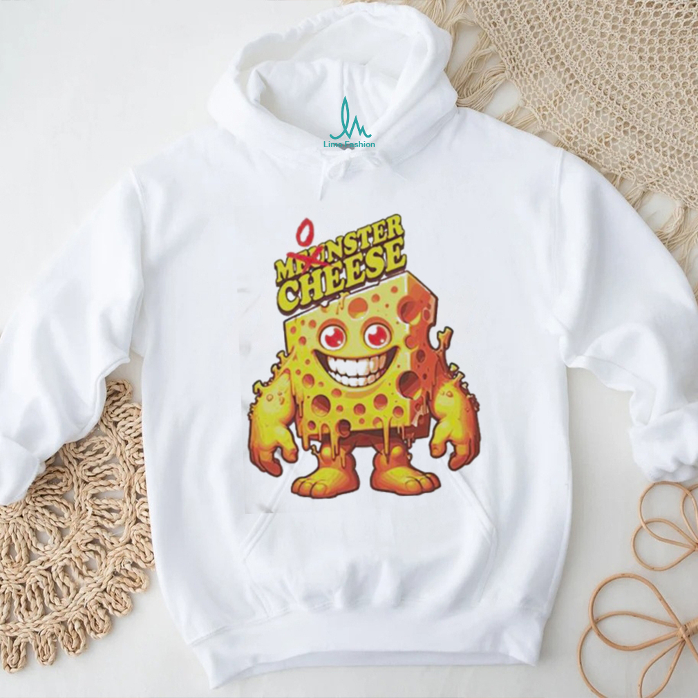 Official Monster cheese smile T shirt Official Monster cheese smile T shirt