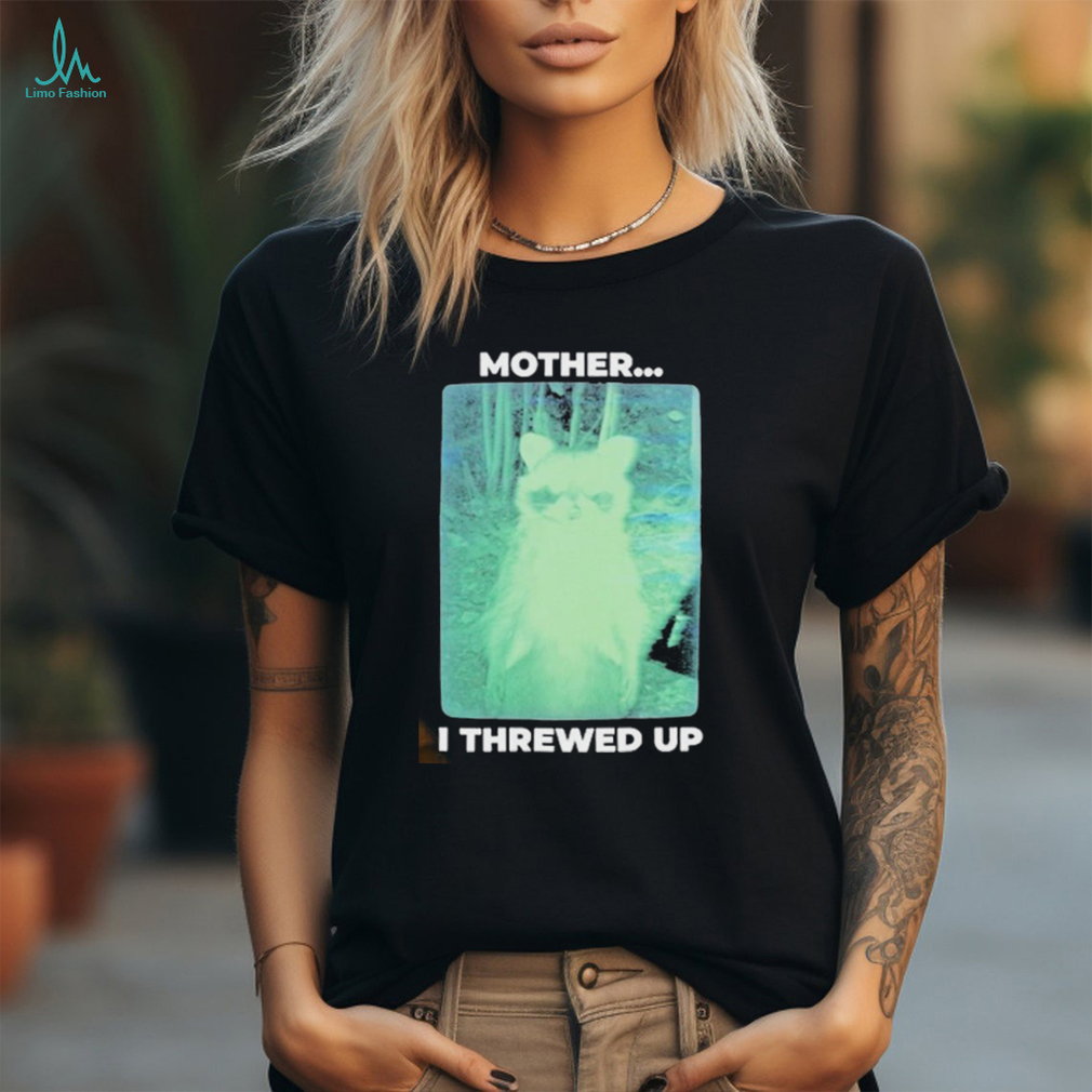 Official Mother I threw up raccoon shirt Official Mother I threw up raccoon shirt