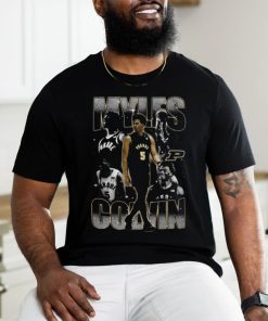 Official Myles Colvin Purdue Boilermakers Men’s Basketball T shirt