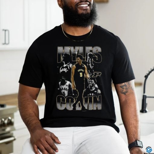 Official Myles Colvin Purdue Boilermakers Men’s Basketball T shirt