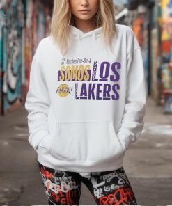 Official NBA Noches Ene Be A Training 2024 Los Angeles Lakers Somos Los Lakers Shirt