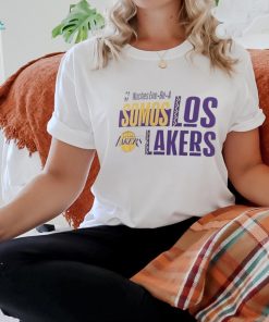 Official NBA Noches Ene Be A Training 2024 Los Angeles Lakers Somos Los Lakers Shirt