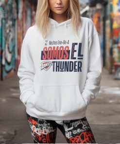 Official NBA Noches Ene Be A Training 2024 Oklahoma City Thunder Somos Los Thunder Shirt