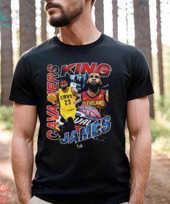 Official NBA Old School Lebron James Shirt