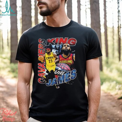 Official NBA Old School Lebron James Shirt