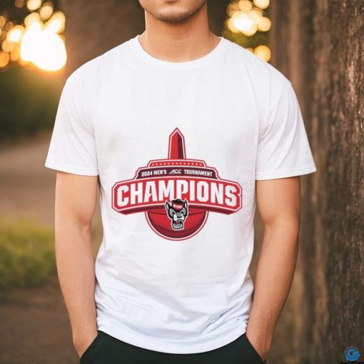 Official NC State Wolfpack 2024 ACC Men’s Tournamnt Champions Shirt