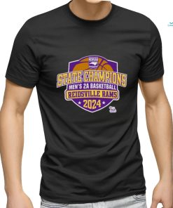 Official NCHSAA State Champions Women’s 2A Basketball Reidsville Rams 2024 Shirt