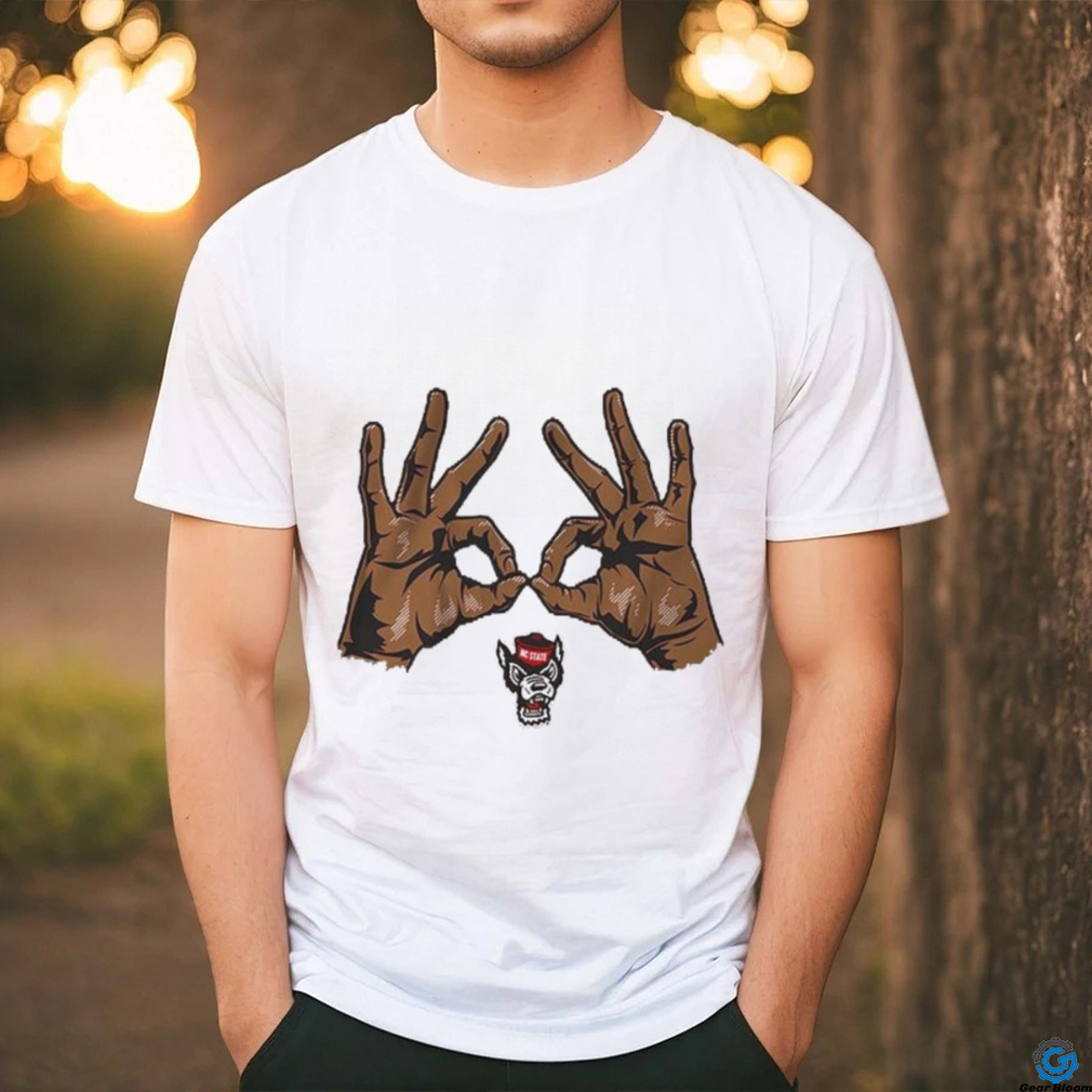 Official Nc State Basketball Three Goggles Shirt Official Nc State Basketball Three Goggles Shirt