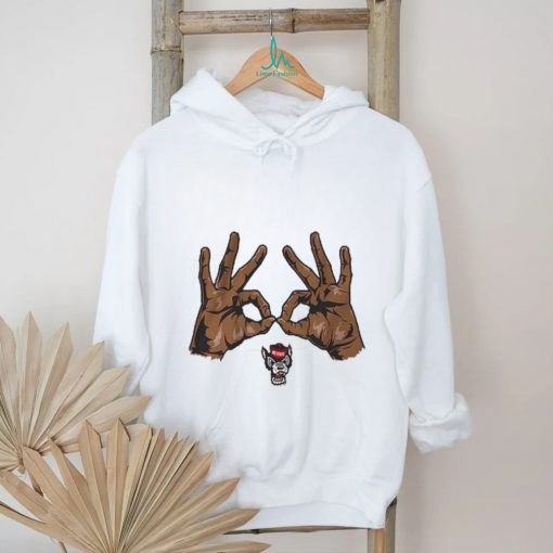 Official Nc State Basketball Three Goggles Shirt