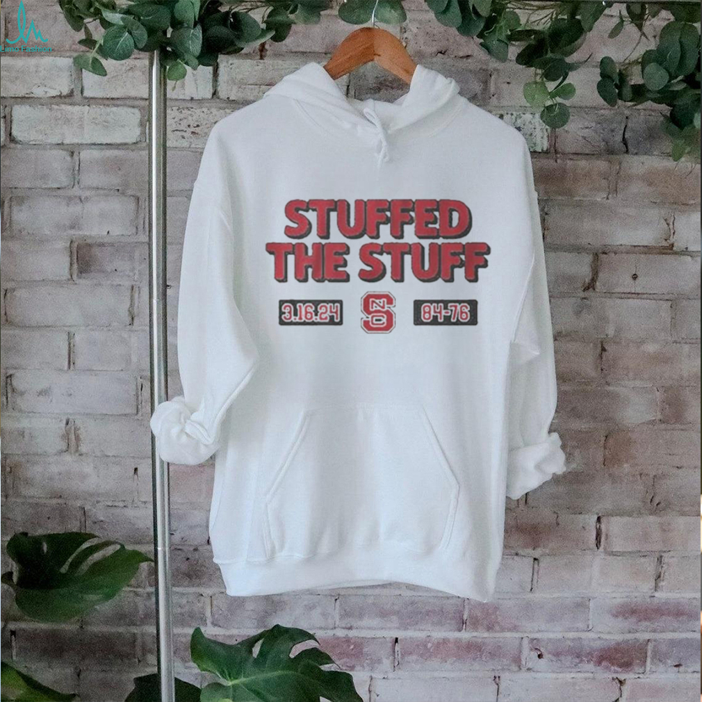 Official Nc state basketball stuffed the stuff Shirt Official Nc state basketball stuffed the stuff Shirt