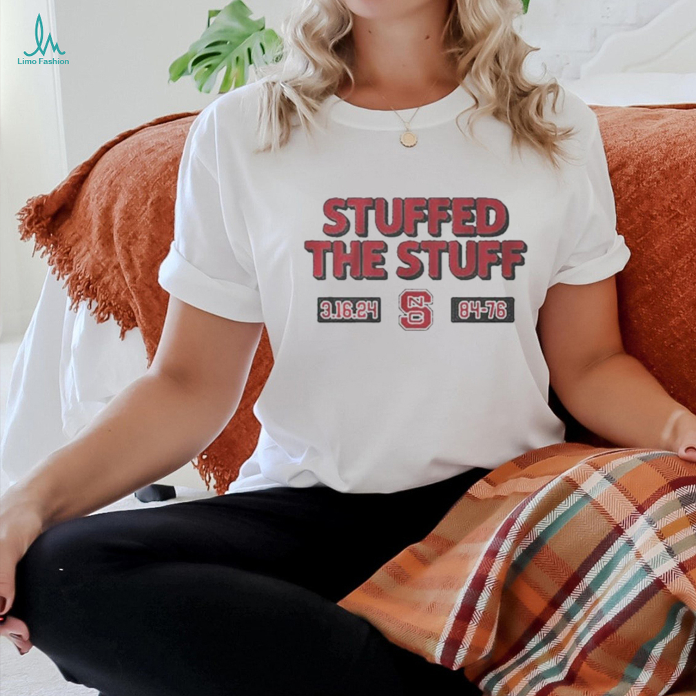 Official Nc state basketball stuffed the stuff Shirt Official Nc state basketball stuffed the stuff Shirt