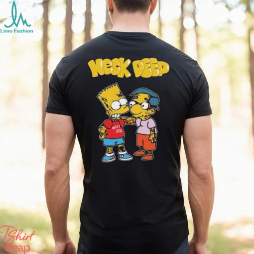 Official Neck Deep Parliament Tattoo Bart Shirt
