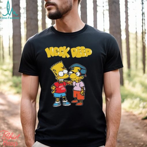 Official Neck Deep Parliament Tattoo Bart Shirt
