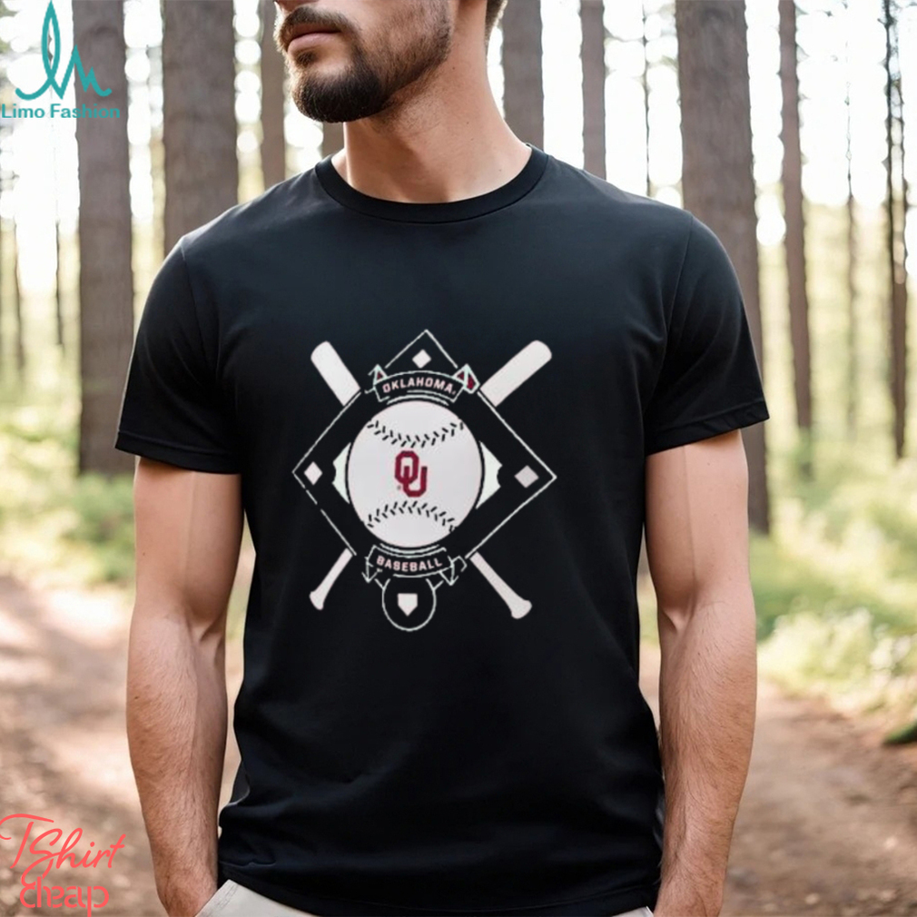 Official Official Oklahoma Sooners Dri FIT Baseball Plate Shirt Official Official Oklahoma Sooners Dri FIT Baseball Plate Shirt